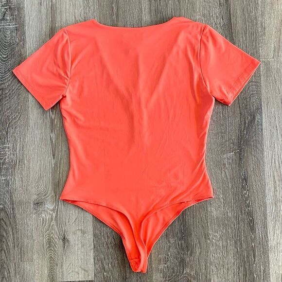 NWT House of Harlow 1960 Pink Bodysuit - Size: Large - Picture 2 of 8